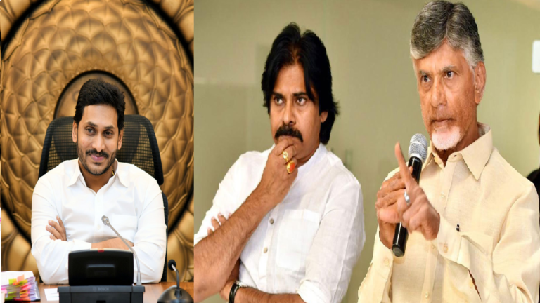 ys jagan vs chandrababu and pawan kalyan